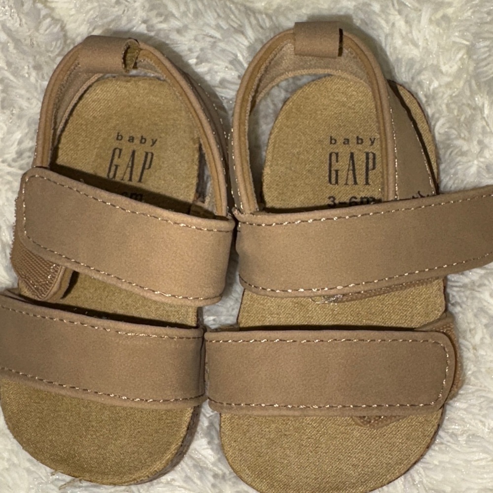 GAP Kids Beige Strap Sandals